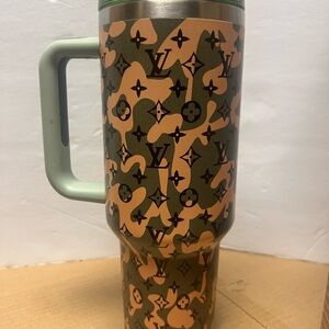 Louis Vuitton Stanley Camo Patterned Tumbler 40 oz